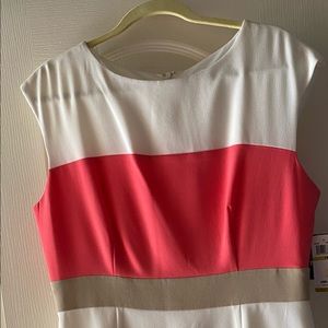 Studio One size 14 tri-color dress, new with tags